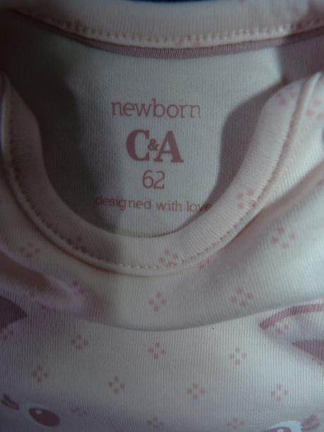 Body s kočičkou vel. 62, c&a,62