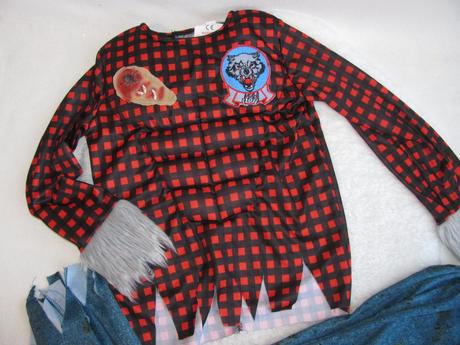 Karnevalový kostým vlkodlak,