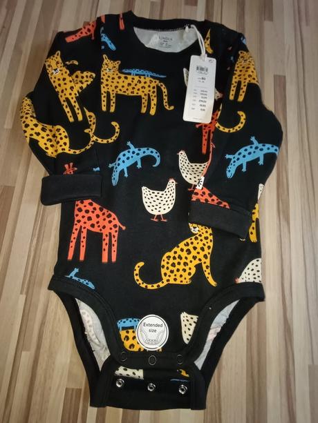 Černé body se zvířátky 80 lindex, lindex,80