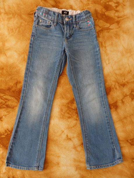 Džíny s hello kitty, h&m,116