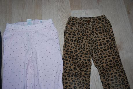 Akt 3x kalhoty i jednotlivě, h&m,116