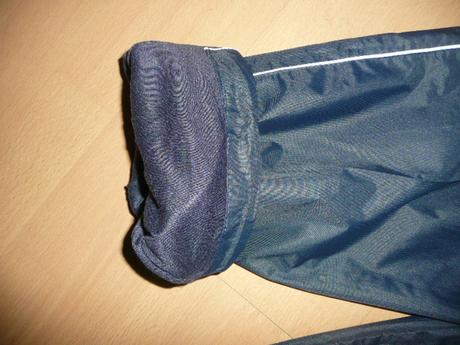 Šusťákové kalhoty nepromokavé podšité 98/104, 98 / 104