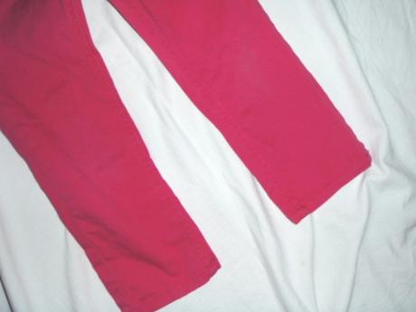 Bomba sytě růžové riflíky, denim,122