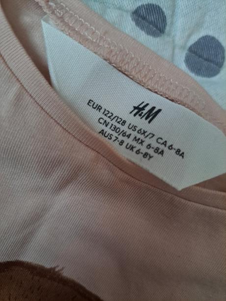Tričko kočička, h&m,122