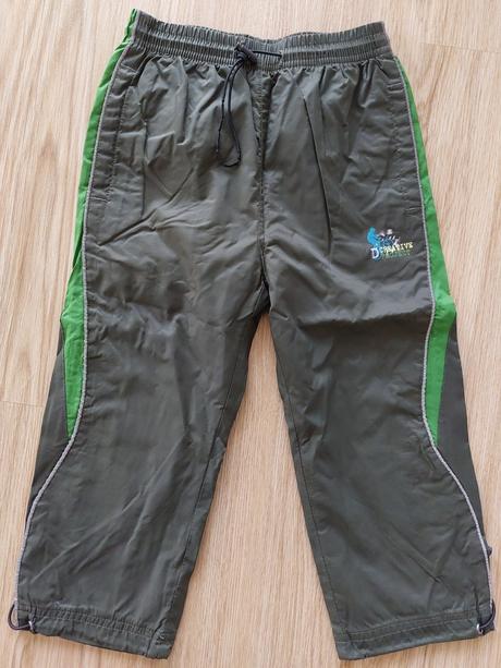 Šusťákové kalhoty kugo podšité bavlnou vel.98, kugo,98