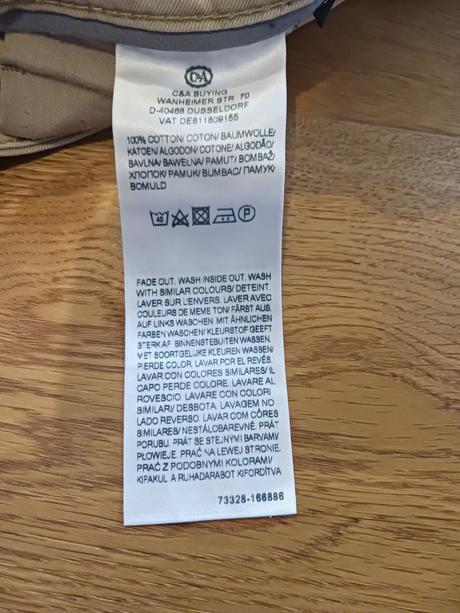 Kraťasy č.36, c&a,36