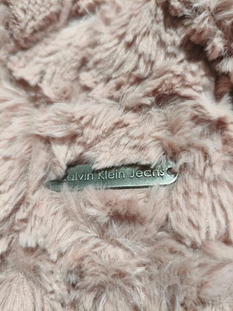 Kabátek/kožíšek luxusní 74-80, calvin klein,74