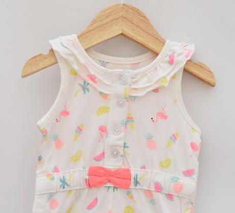 Letní overal vel. 0 - 3 m, primark,62
