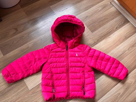 Přechodová prošívaná bunda, ralph lauren,98