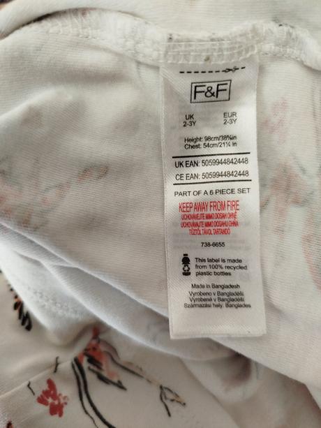 Tričko zn. f&f vel.92, f&f,92