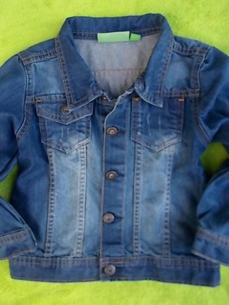 Jarní riflová bunda, 110