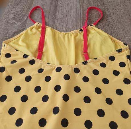 Dívčí plavky žluté lol, 158