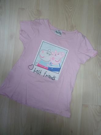 Triko peppa pig, krátký rukáv, lupilu,110