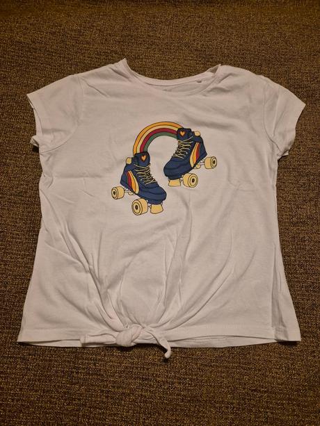 Dívčí krátké tričko na uzel pepperts vel. 146, pepperts,146