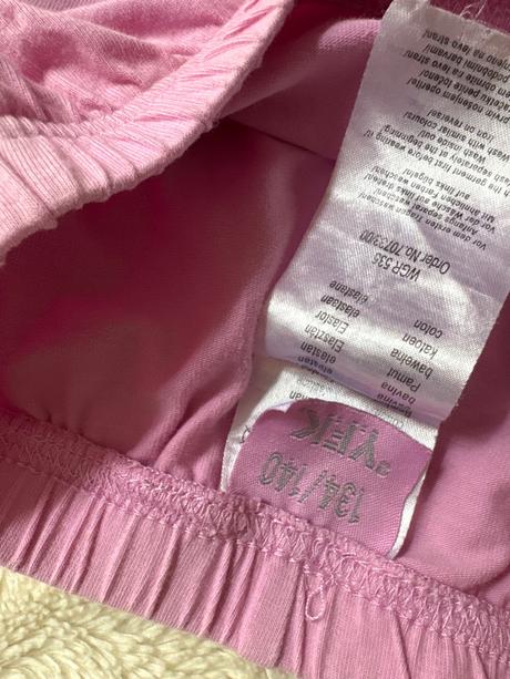 3/4 legíny růžové s pruhy 134/140, yigga,134