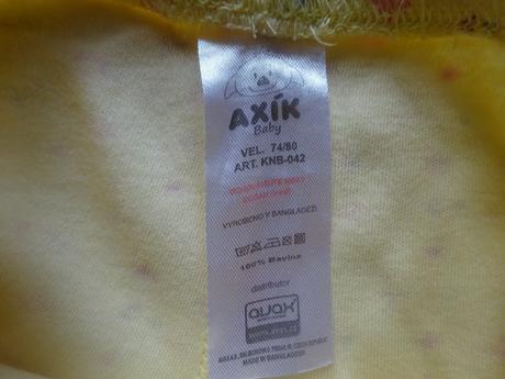 2x krátké letní legíny, vel. 74/80, 74