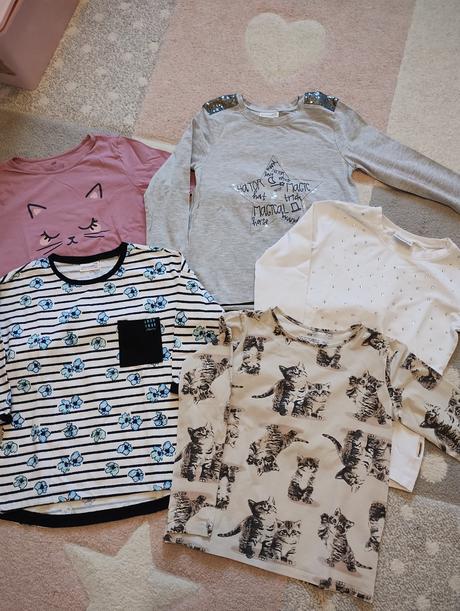 Balík oblečení vel. 134/140, 122–134