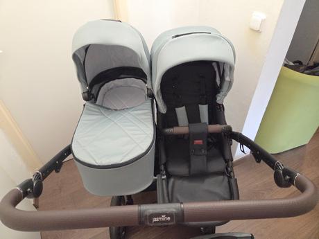 Kočárek pro dvojčata / sourozence, jasmine,jasmine duo life
