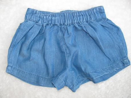 Kraťasy z tenké letní džínoviny, primark,68