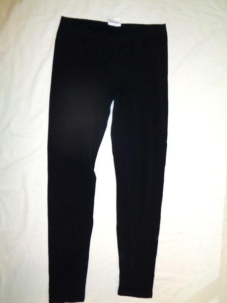 Černé elastické legíny, yigga,164