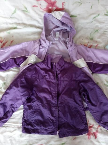 Podzimní bunda 116/122 2v1, bhs,116