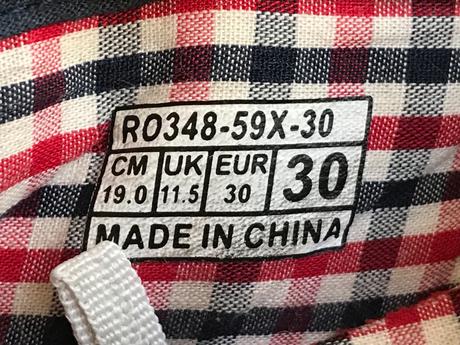 Džínové přezůvky vel.30, reserved,30