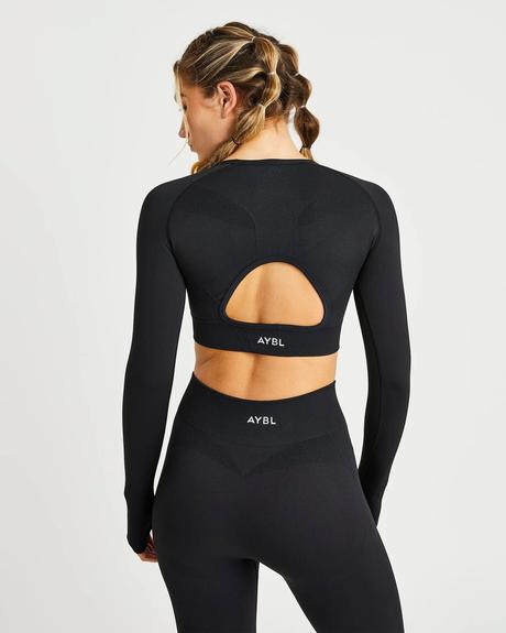 Sportovní elastické crop top tričko, 164