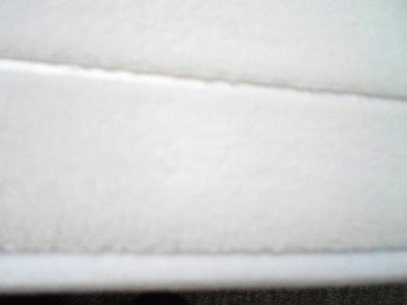 Bílá koupelnová předložka,