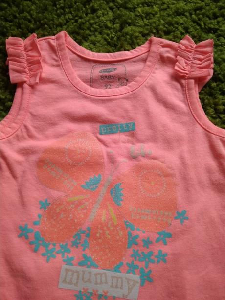 Dětské neon body/tílko zn."baby" vel. "92", baby,92