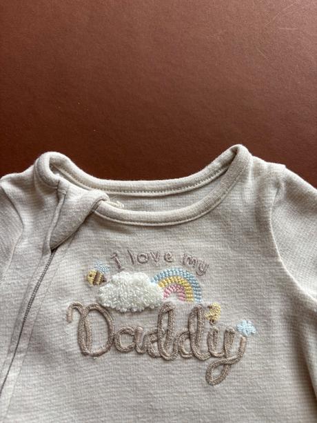 Krásný overálek i love daddy - v.newborn, f&f,50