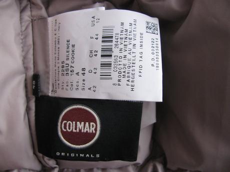 Dámská delší péřová zimní bunda s kapucí-colmar, colmar,48