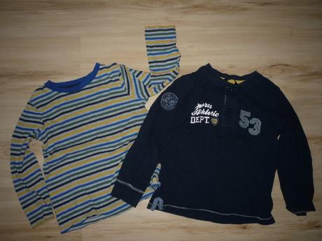 Pruhované a modré triko pro kluky, tcm,104