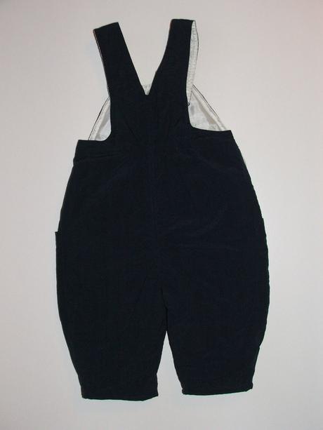 L185 vyteplené  kalhoty s laclem vel. 6-12m, 80