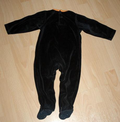 Karnevalový kostým / overal pro malého kostlivce,