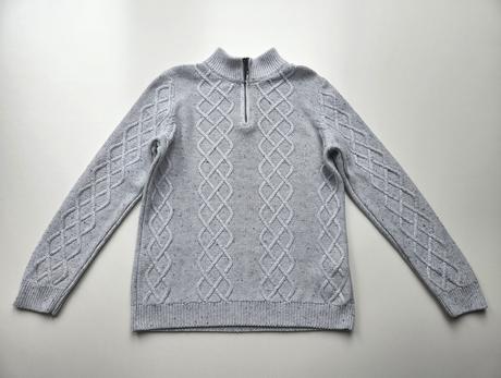 Svetr s vypleteným vzorem vel. 146, 146