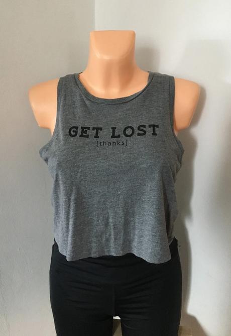 Vel. 36 šedý sportovní top, 36