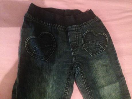 Dívčí rifle srdíčka vel. 92 - 98, palomino,92