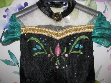 Karneval-šaty ledové království anna, 