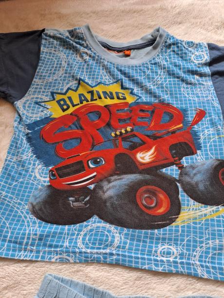 Pyžamo monster truck vel. 5let (110) monster blaze, nickelodeon,110