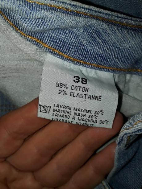 Dámské džínové trictvrtacky, vel 38, 38