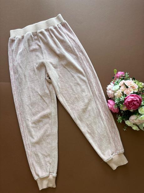 D79/ tepláky semišové - v. 7/8 let zn. lipsy, lipsy london,128