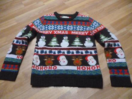 Vánoční svetr 9-10, 140
