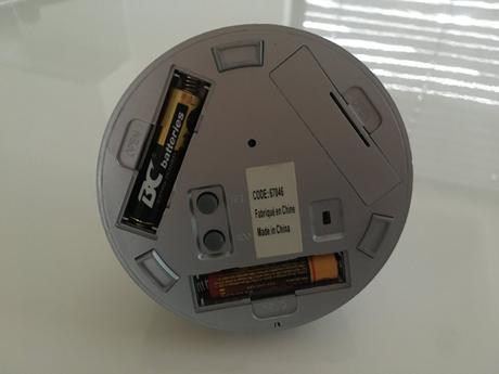 Projekční budík měnící barvy, 