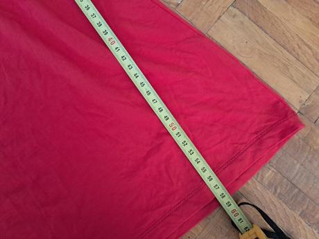 Červený top z viskozy, 40