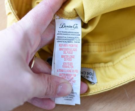 Džíny vel. 3 - 4 roky, denim co,104