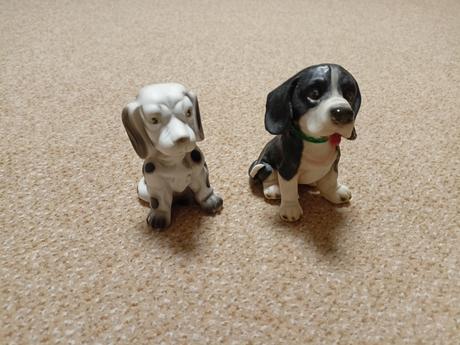 Dekorativní figurky - pejsci, 