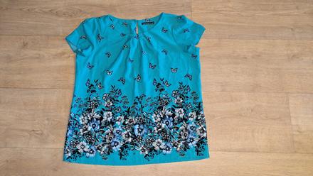 T477 krásná blůza, halenka david emanuel vel. 44, 44