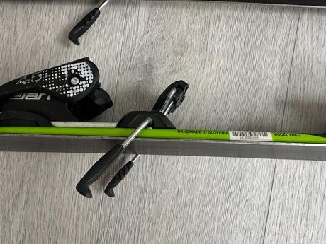 Set dětské lyže elan 110 + vak + hůlky, elan,110-119 cm