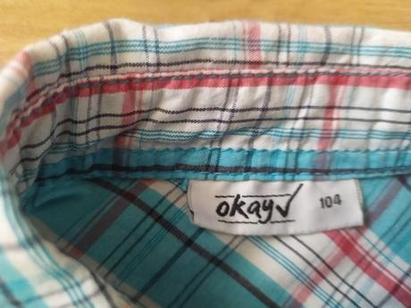 Chlapecká košile 104, okay,104