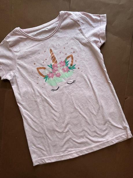 Triko světle růžové - v.9/10 let (8/9 ), primark,134